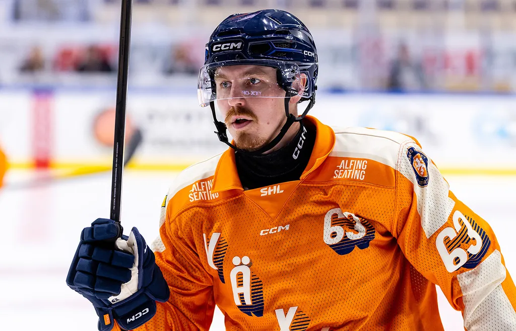 Sebastian Aho är tillbaka i Sverige.
Foto: Bildbyrån.