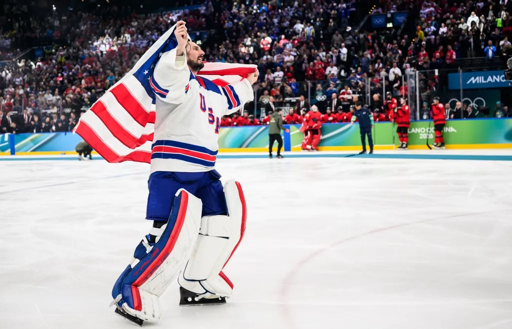 Connor Hellebuyck blev stor OS-hjälte för USA.