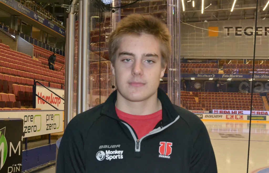 Leo Carlsson i Tegera Arena 2021