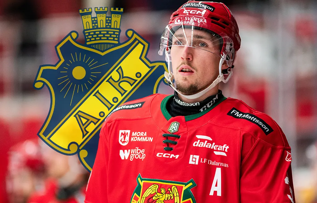 William Pethrus har potential att bli en toppback för AIK. FOTO: Jens Carlsson/Bildbyrån