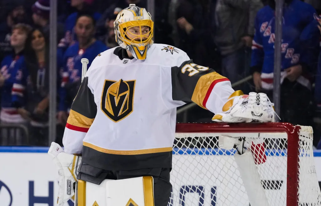 Adin Hill har stabiliserat Vegas målvaktssituation