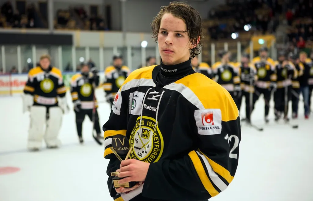Filip Forsmark utsågs till bästa forward i TV-pucken 2013