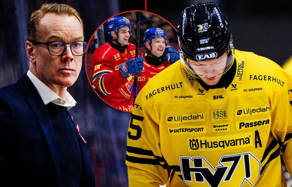 HV71 åker på femte raka förlusten och blir nollade mot Djurgården.