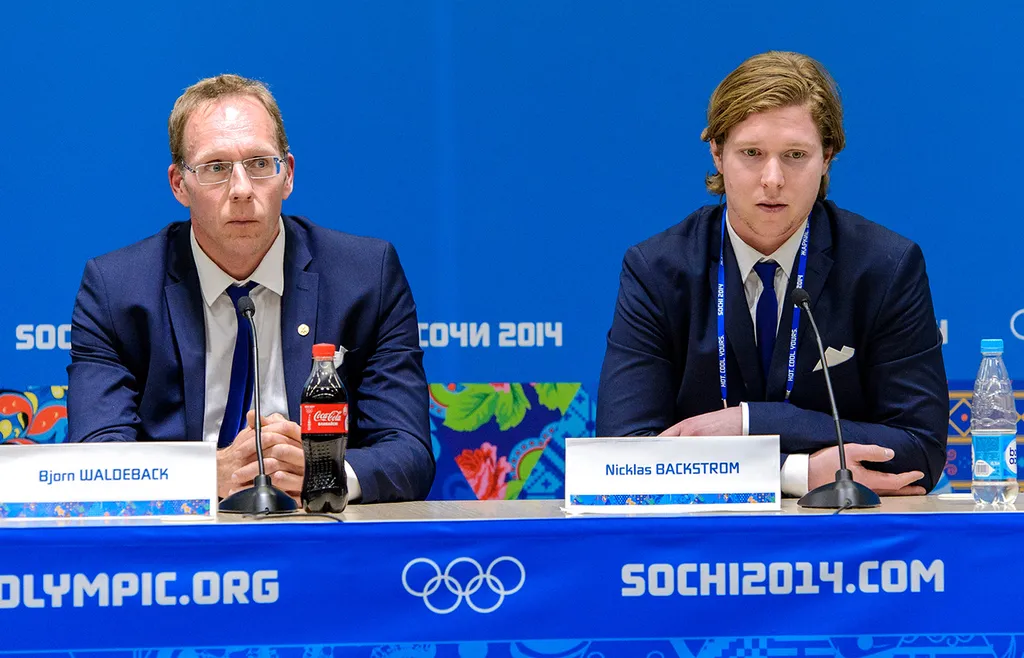 Den ökända presskonferensen efter OS-finalen
