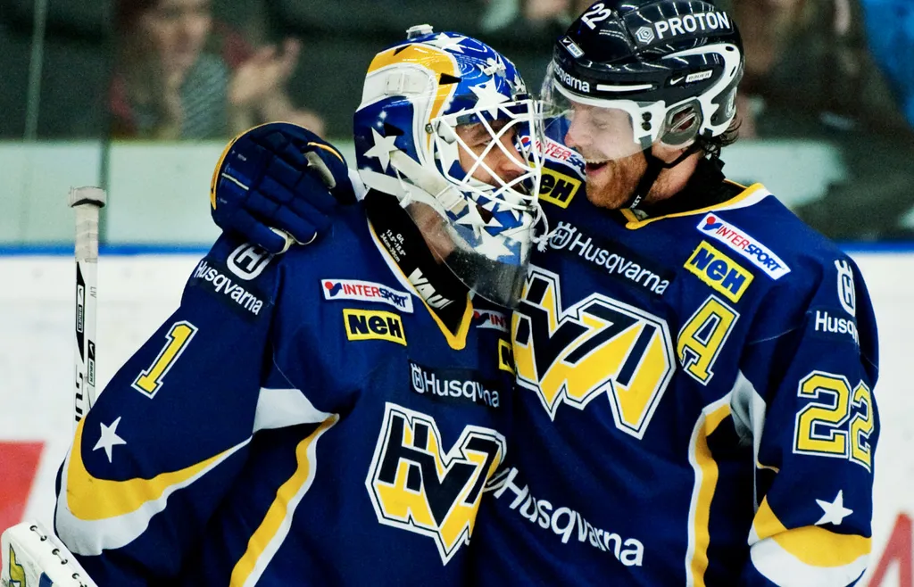 Stefan Liv och David Petrasek.