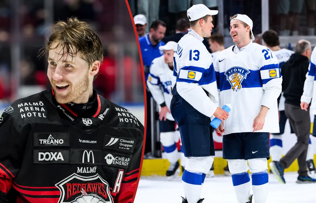 Janne Kuokkanen vann VM-guld med Finland.
Foton: Bildbyrån