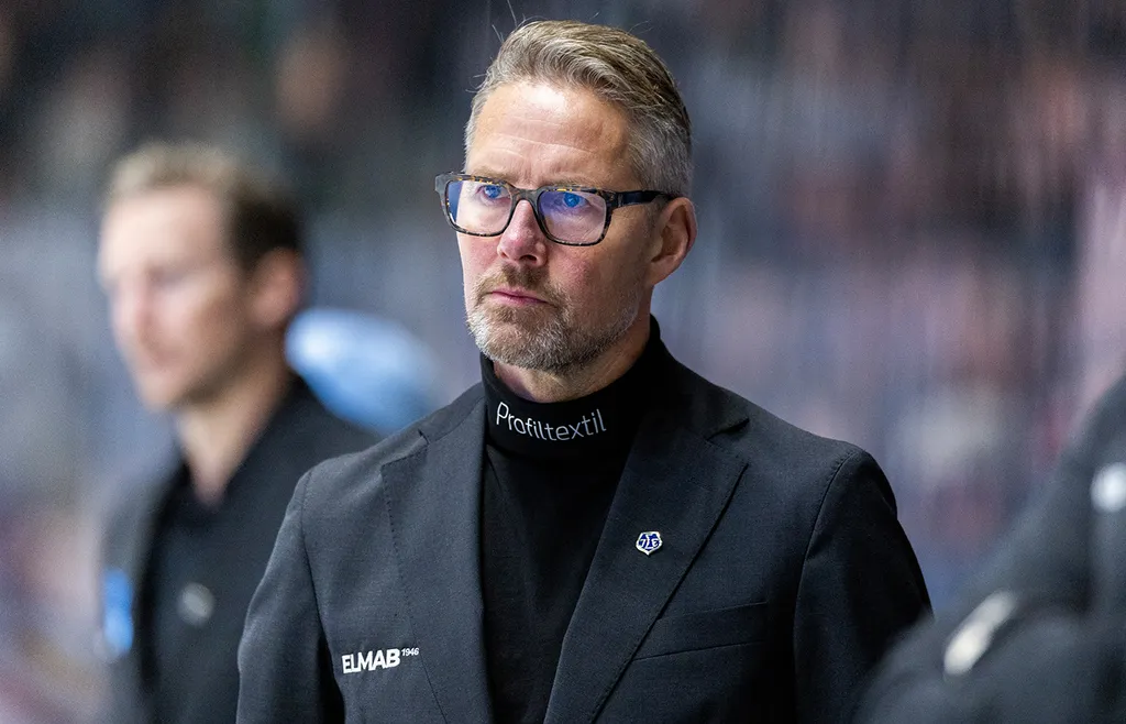 Leksands huvudtränare Johan Hedberg