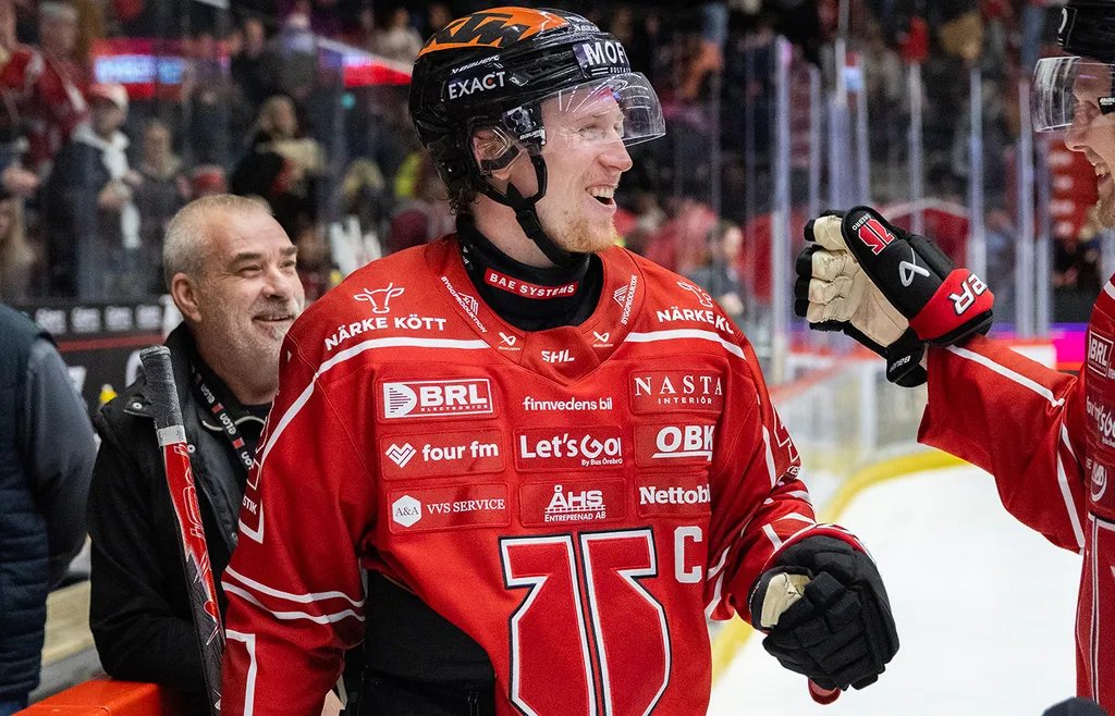 Robin Salo blev hjälte för Örebro mot Frölunda.