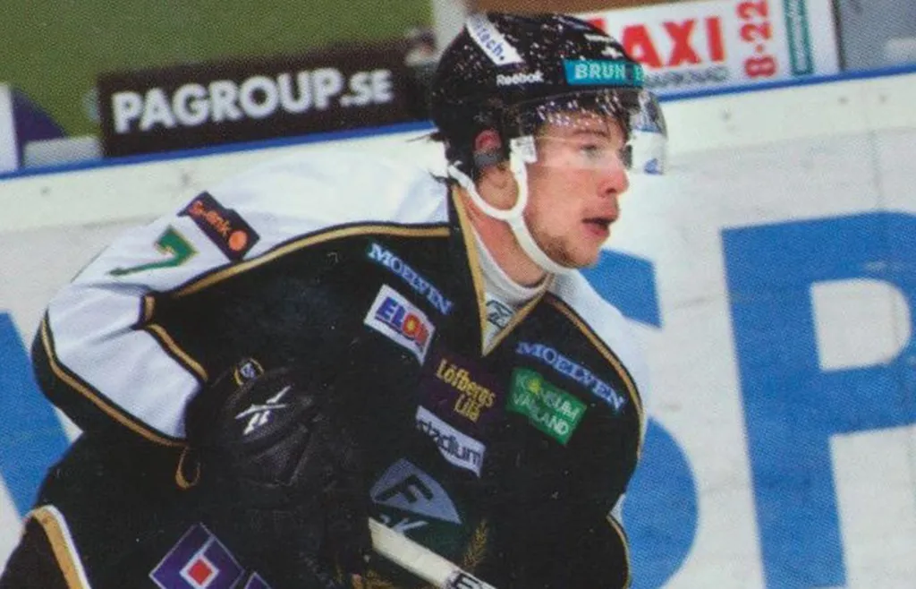 "Bagarn" gjorde totalt 419 matcher i Elitserien