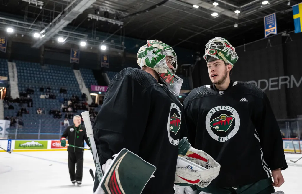Jesper Wallstedt får chansen att utmana Filip Gustavsson