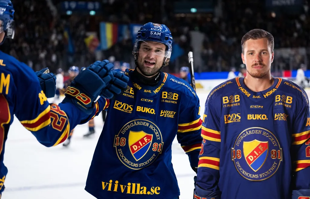 Oliver Wahlström och Lucas Carlsson är återförenade i Djurgården.