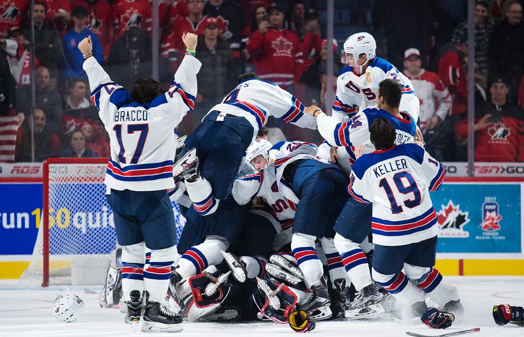 USA firar JVM-guldet