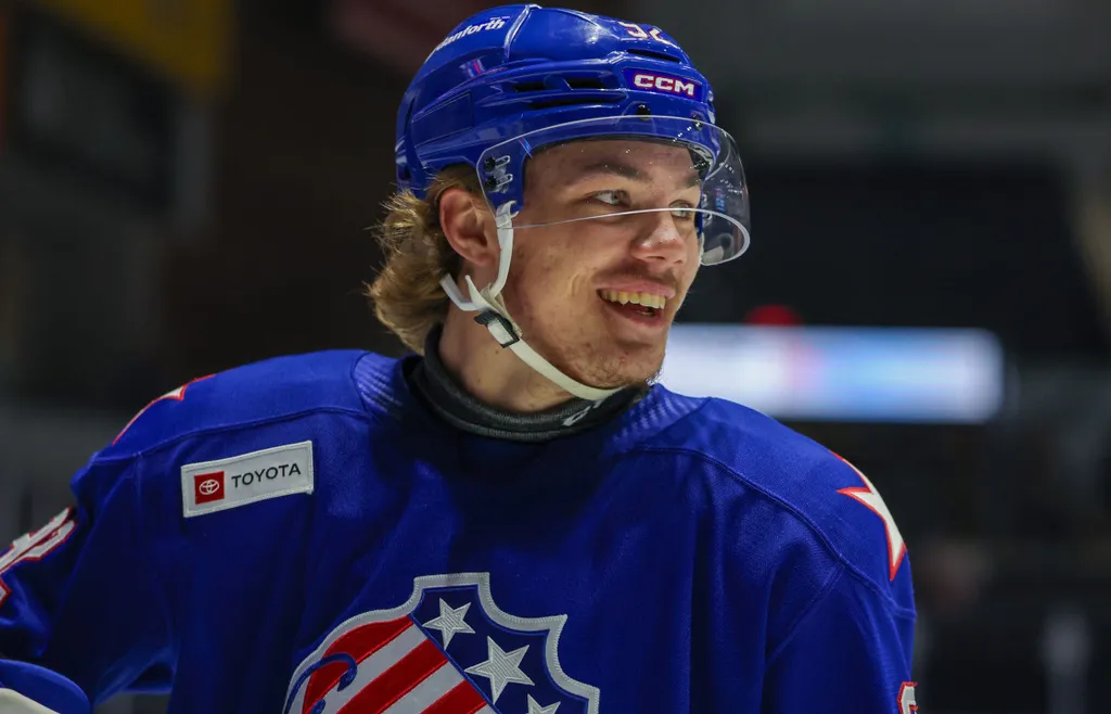Anton Wahlberg blev den fjärde poängbästa junioren i AHL