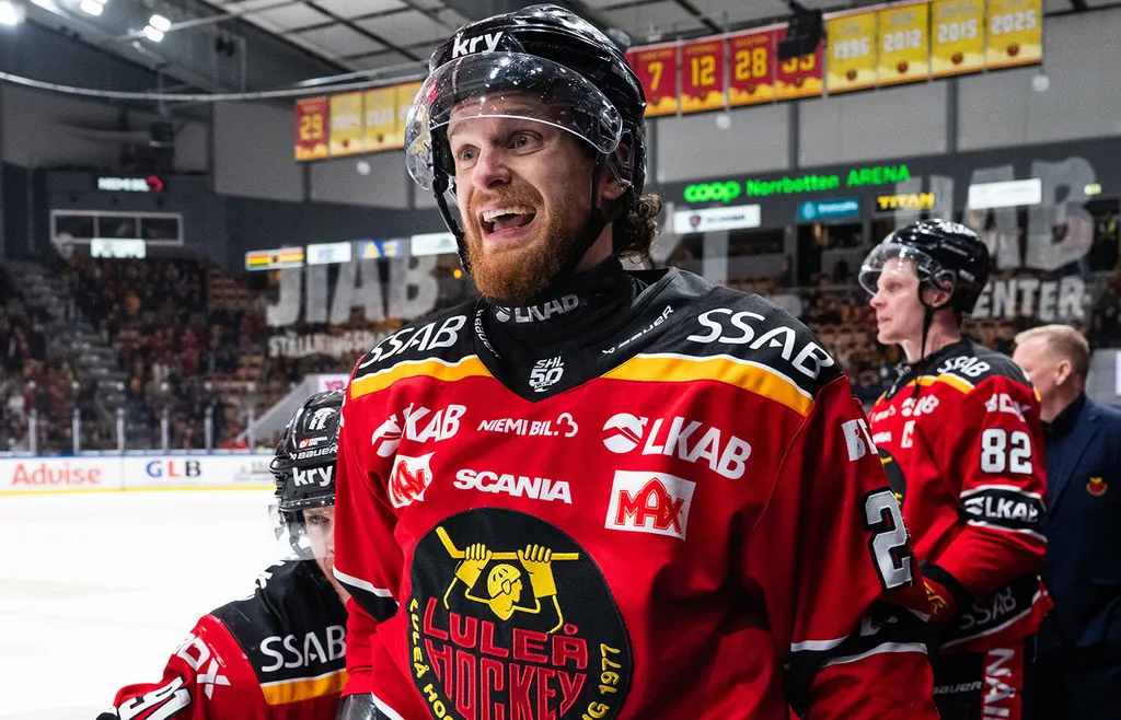 Brendan Shinnimin. Luleå.