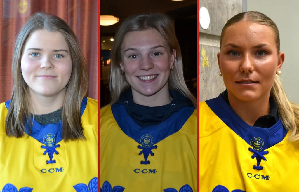 Hanna Thuvik, Thea Johansson och Elin Svensson