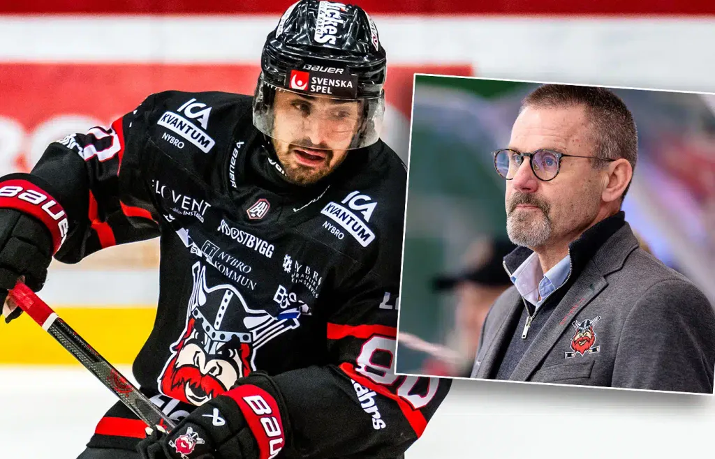 Kevin Karlsson och dåvarande tränaren Tommy Samuelsson