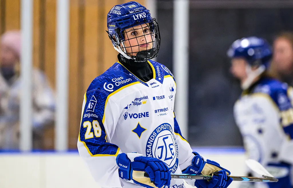 Linnea Horn kom till Leksand från Linköping inför säsongen 2024/25