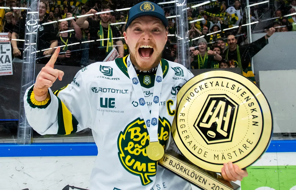 Axel Ottosson fick till slut äntligen föra upp sitt Björklöven till SHL.