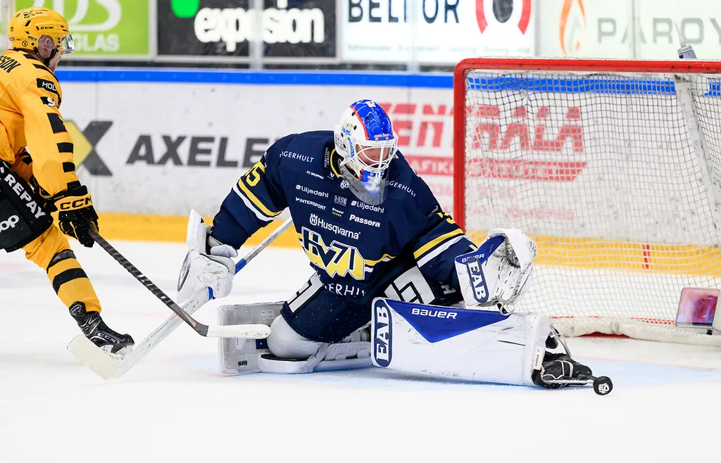 Olof Glifford stod för en stark insats i mötet med Skellefteå