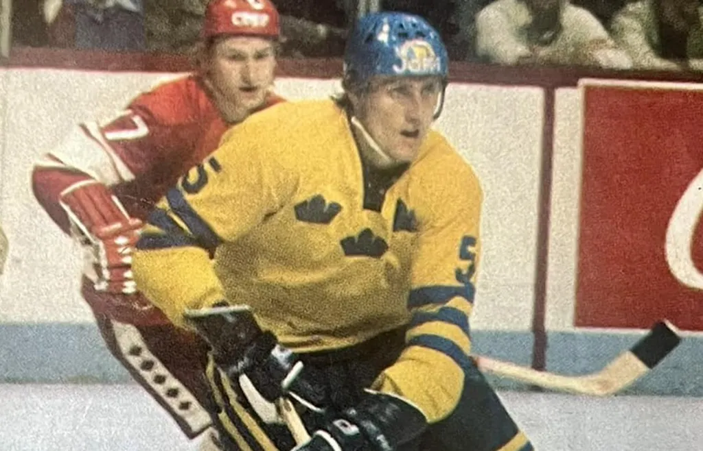 Börje Salming var Sveriges största stjärna i Canada Cup. 