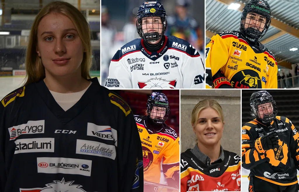 Veckans lag: Ebba Svensson Träff, Lindsay Agnew, Nadia Mattivi, Petra Nieminen, Emma Nordin och Ida Kuoppala