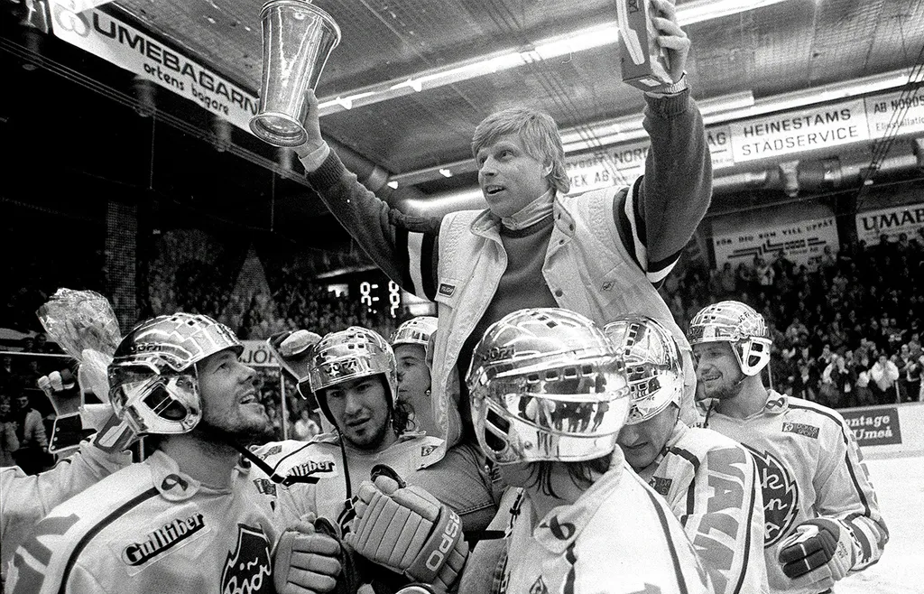 Hans "Virus" Lindberg. Björklöven. SM-guld.