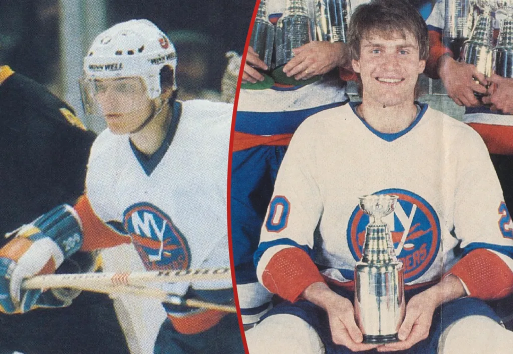 Anders Kallur och Mats Hallin har båda vunnit Stanley Cup med Islanders.