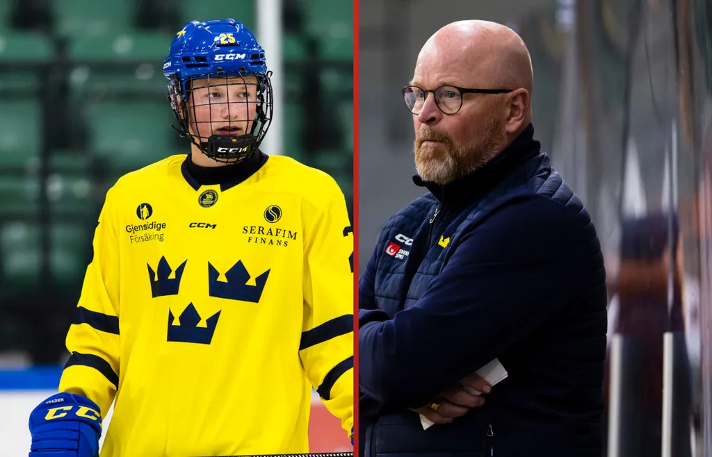 Max Isaksson har imponerat på Johan Rosén inför Hlinka Gretzky Cup