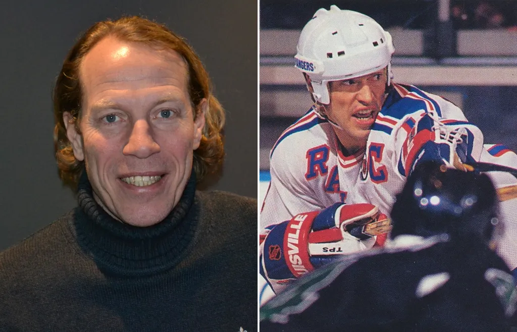 Jonas Bergqvist och Mark Messier