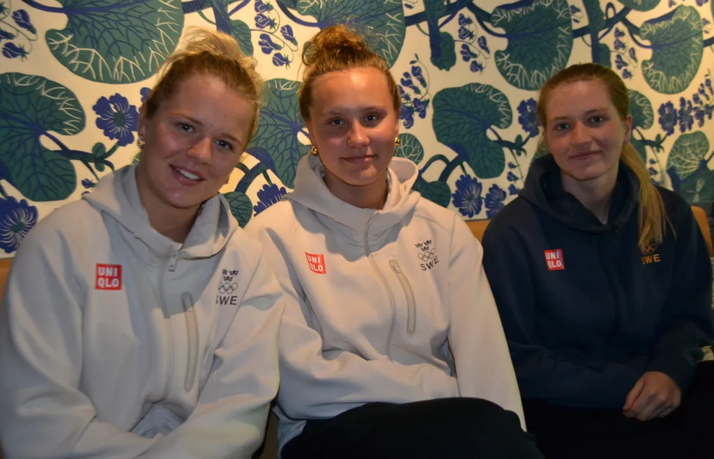 Mira Jungåker, Jenna Raunio och Hilda Svensson