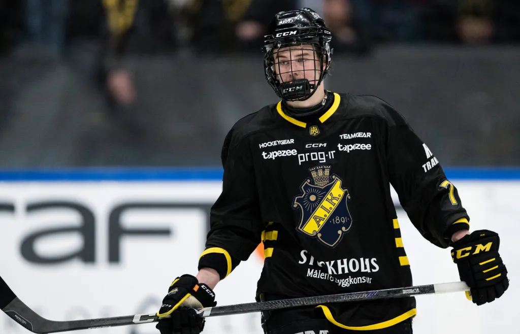 Sid Boije i AIK under match tre