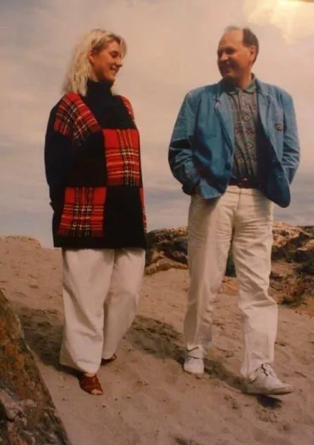 Dottern Lena med Tommy Sandlin