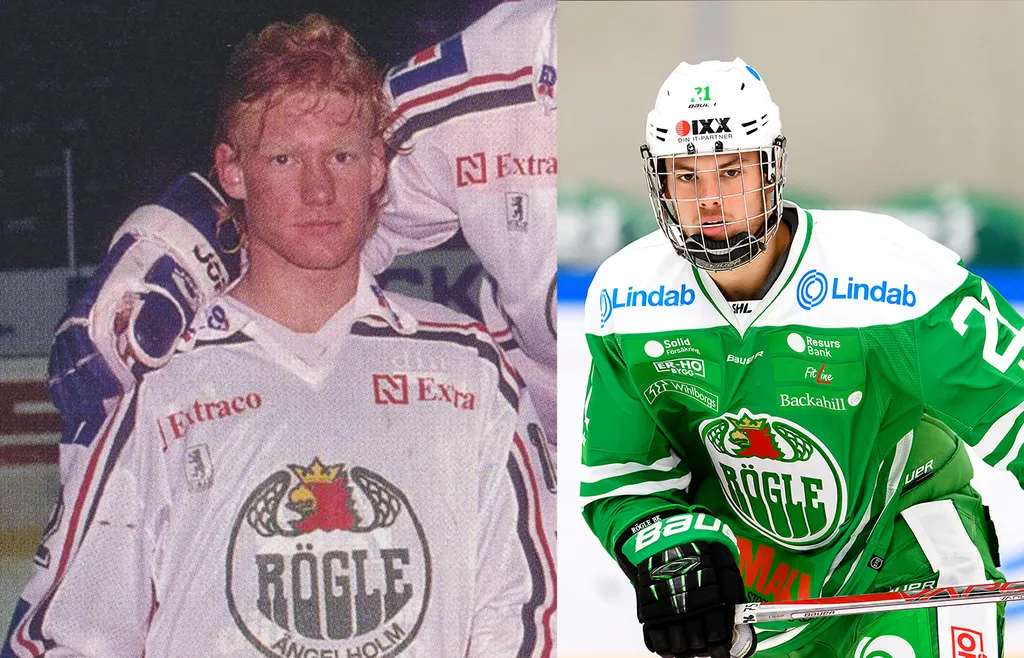 Stefan och Lucas Elvenes i Rögle.