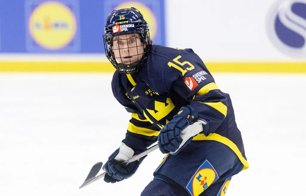 Lisa Johansson stod för en assist i Damkronornas seger mot Tjeckien.