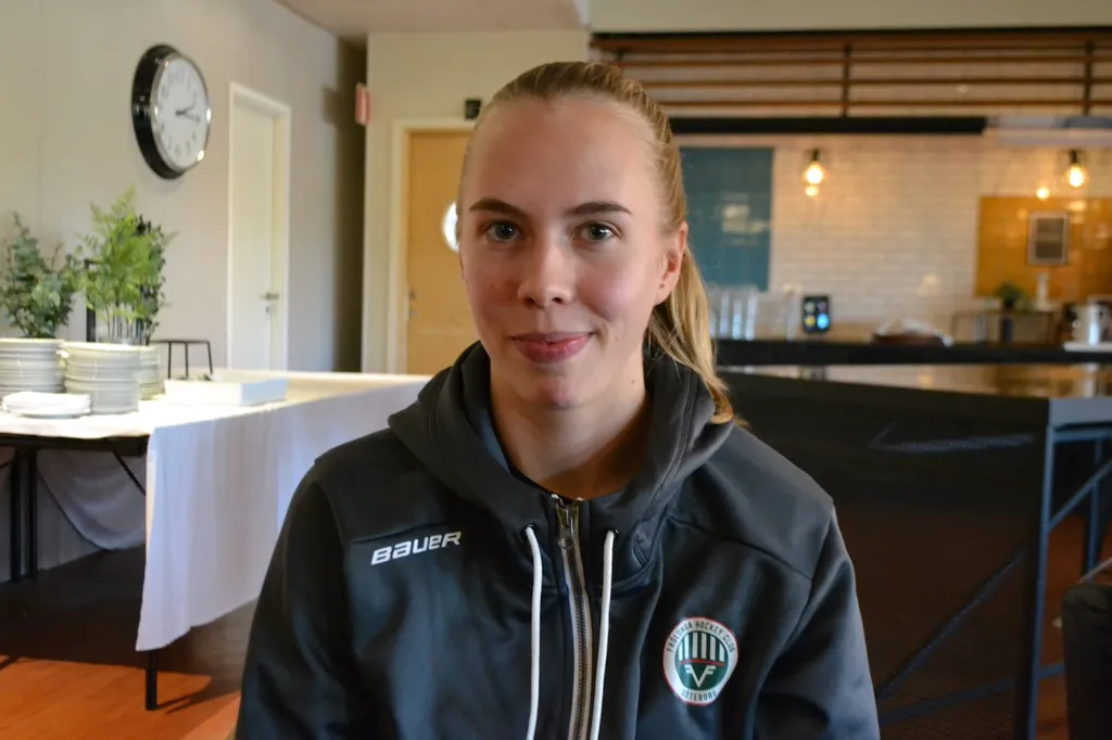 Elisa Holopainen, Frölunda, är en av seriens bästa spelare