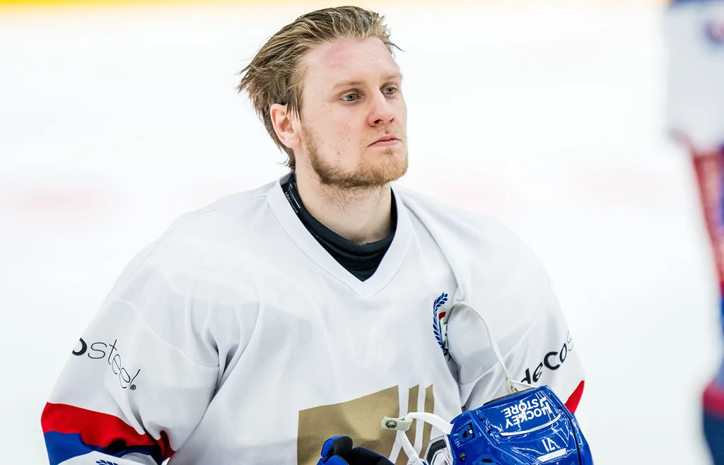 Filip Sveningsson visade bra tendenser under kvällens match
