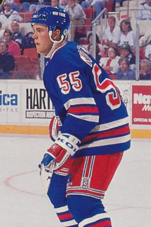 Mattias Norström i New York Rangers. Arkivbild.