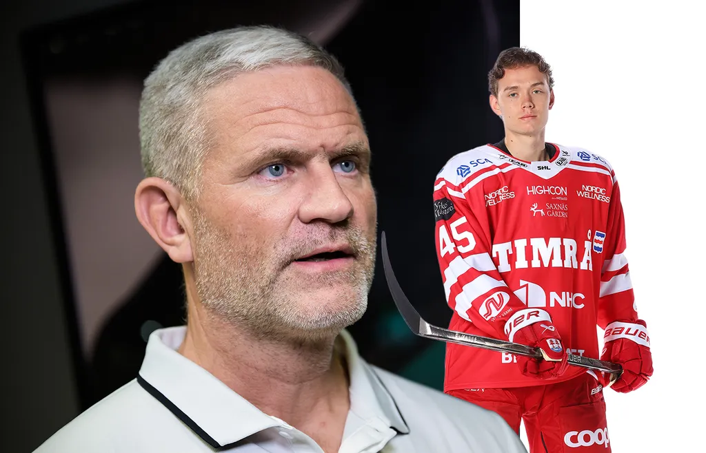 Mikael Gath hyllar nyförvärvet Wilhelm Hallquisth.