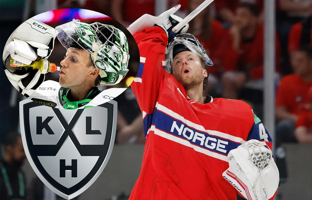 Henrik Haukeland uppges välja spel i KHL.
Foto: Bildbyrån.