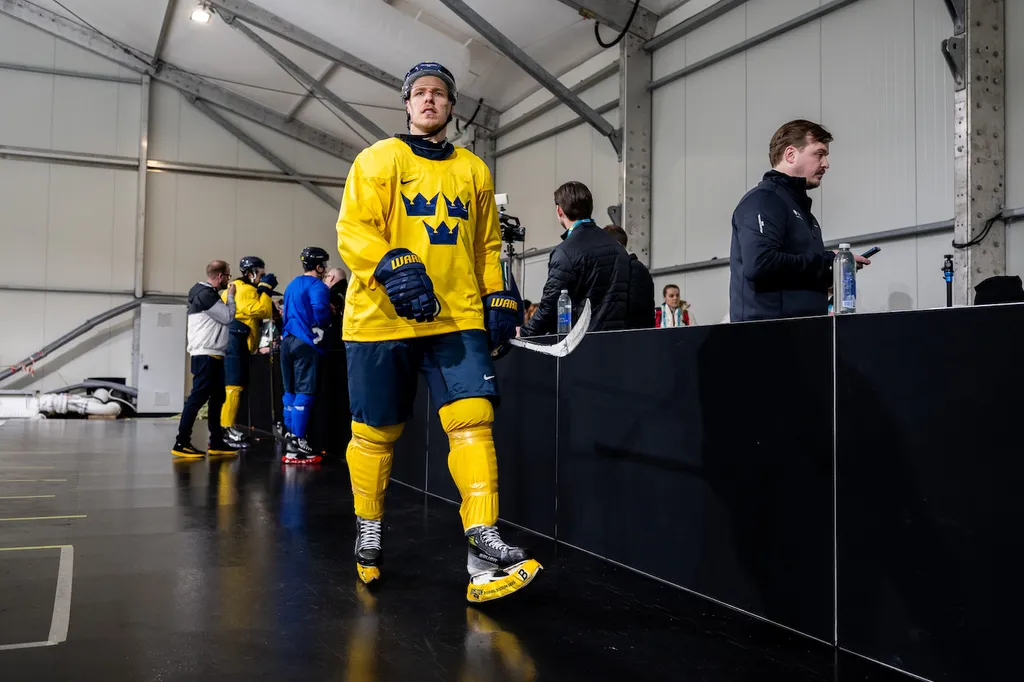 Hampus Lindholm ser en möjlighet att spela med Rögle i framtiden