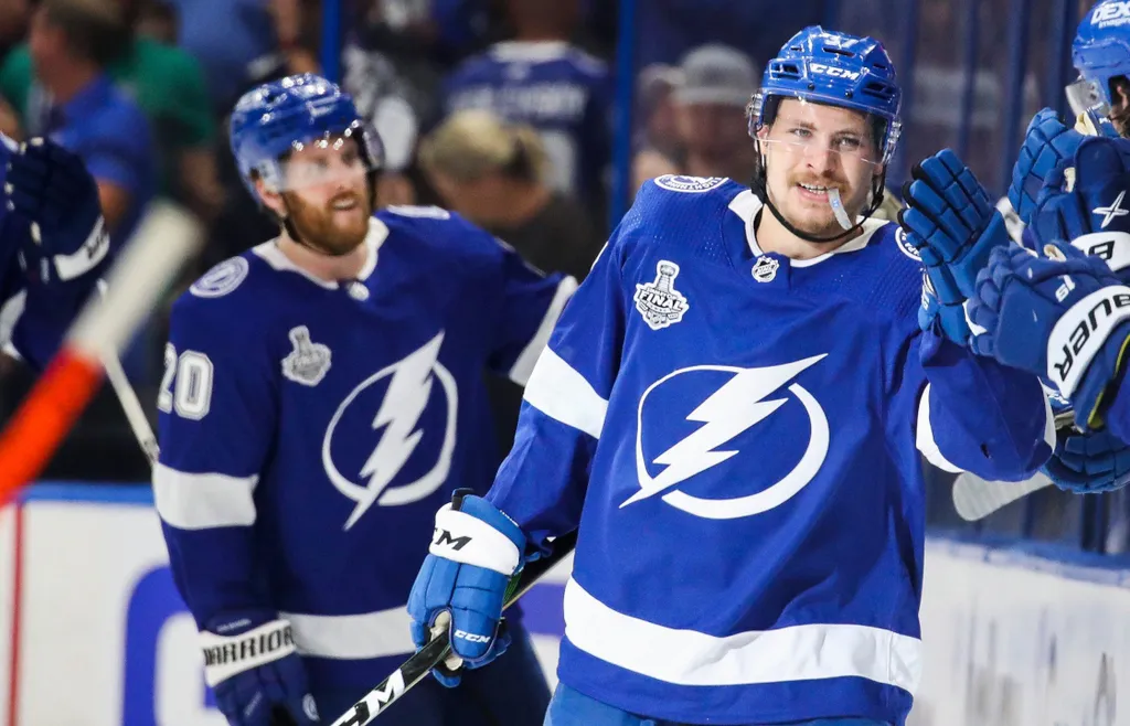 Yanni Gourde är tillbaka i Tampa
