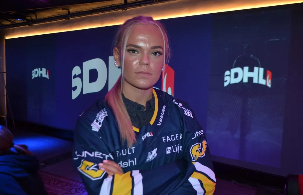 Mästarbacken från Frölunda, Maja Beverin, har ett ansvar att axla i bottenlaget