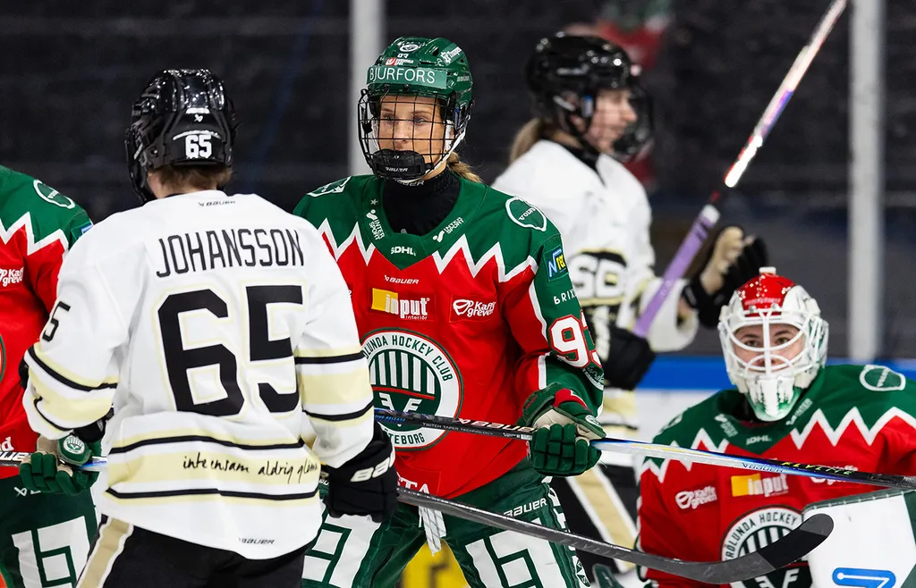 Lisa Johansson mot Frölunda i SM-semifinalen