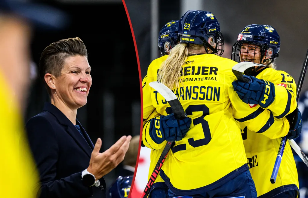 Damkronorna och Erika Holst avslutade med seger mot Finland.
Foto: Bildbyrån.