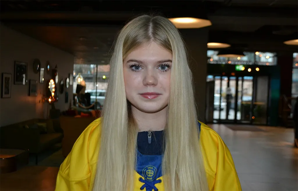 Nellie Norén spelar just nu med U18-landslaget