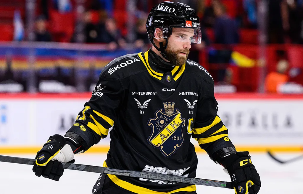 Christian Sandberg, en modern AIK-legendar. FOTO: Bildbyrån