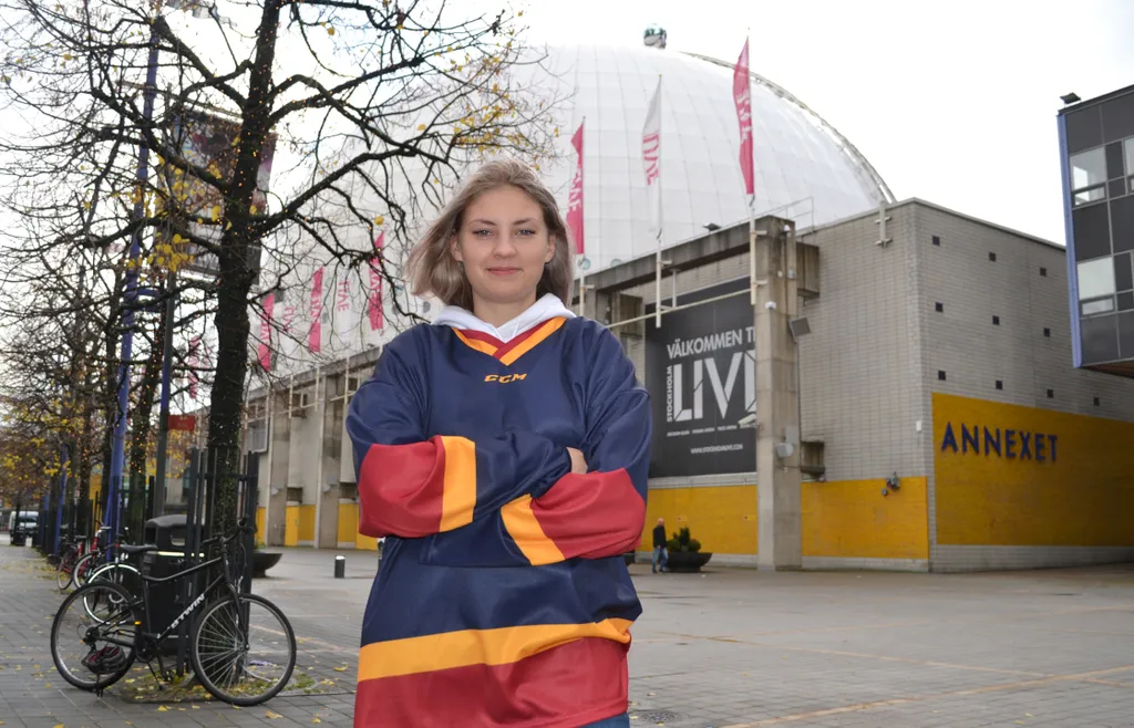 Ida Boman debuterade i SDHL redan som 15-åring.Arkivbild: Ronnie Rönnkvist