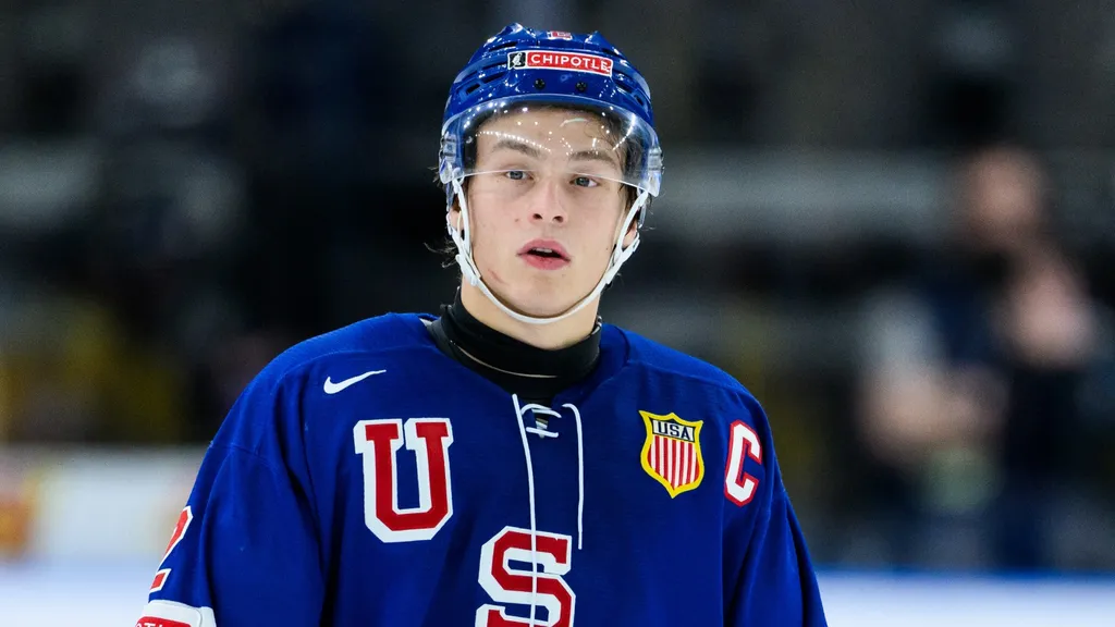 Rutger McGroarty hade en lyckad juniorkarriär, men första säsongen som proffs innefattade bara en handfull NHL-matcher