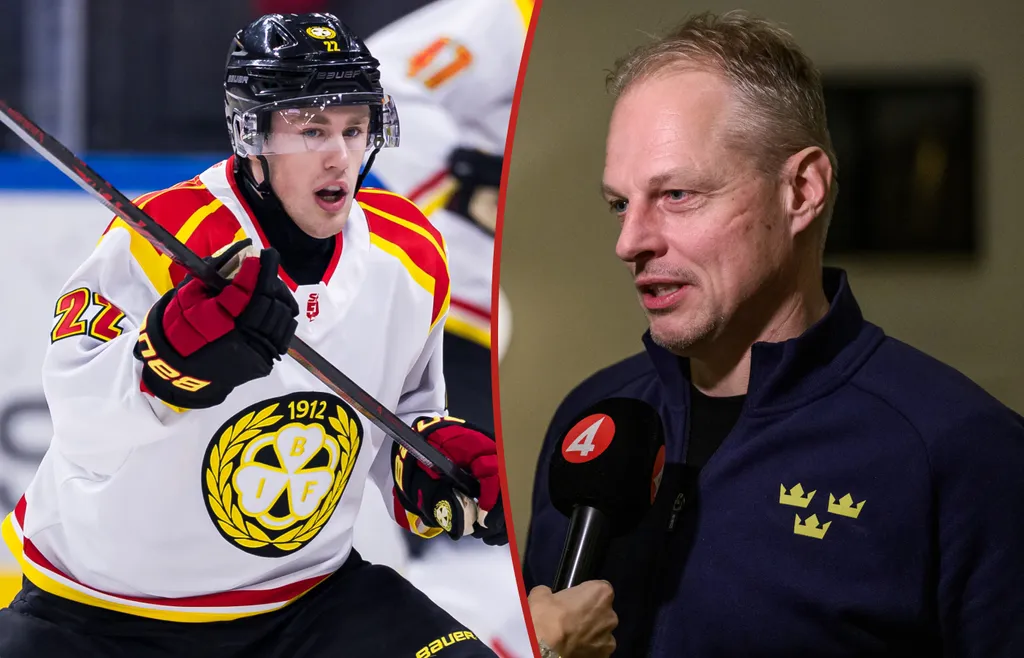 Leo Sundqvist hade show för Magnus Hävelids juniorkronor.