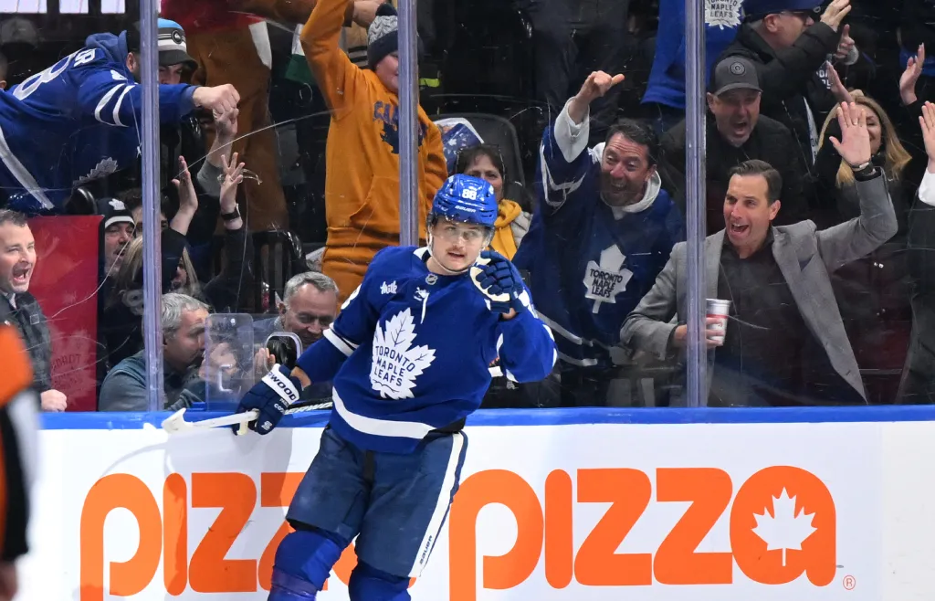 William Nylander slutade tvåa i NHL:s skytteliga